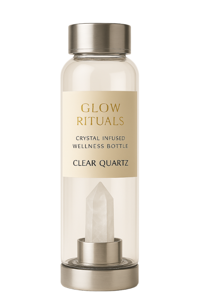 Product image of Crystal-Infused Wellness Bottle - Clear Quartz